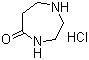 1,4-Diazepan-5-one hydrochloride molecular structure (CAS 208245-76-5)