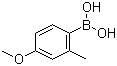 4-Methoxy-2-methylphenylboronic acid molecular structure (CAS 208399-66-0)
