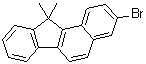 3-Bromo-11,11-dimethyl-11H-benzo[a]fluorene molecular structure (CAS 2084129-32-6)