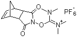 结构式 CAS# 208462-94-6, 2-(内-5-降冰片烯-2,3-二羧酰亚胺)-1,1,3,3-四甲基脲六氟磷酸盐