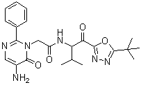 Freselestat molecular structure (CAS 208848-19-5)