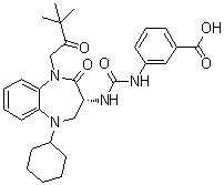 Nastorazepide molecular structure (CAS 209219-38-5)
