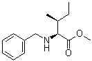 结构式 CAS# 209325-69-9, N-(苯基甲基)-L-异亮氨酸甲酯