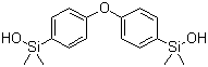 4,4'-Bis(dimethylhydroxysilyl)diphenyl ether molecular structure (CAS 2096-54-0)