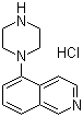 5-(1-Piperazinyl)isoquinoline hydrochloride molecular structure (CAS 209733-17-5)