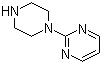 structure of CAS# 20980-22-7, 2-(1-Piperazinyl)pyrimidine;1-(2-Pyrimidyl)piperazine dihydrochloride; 1-(2-Pyrimidyl)piperazine; 2-Piperazinopyrimidine