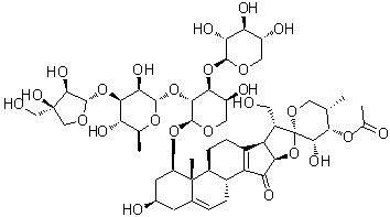 Trillikamtoside R molecular structure (CAS 2098642-71-6)