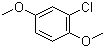 2-氯-1,4-二甲氧基苯分子结构 (CAS 2100-42-7)