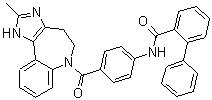 Conivaptan molecular structure (CAS 210101-16-9)