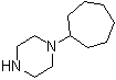 structure of CAS# 21043-42-5, N-Cycloheptylpiperazine;1-Cycloheptylpiperazine