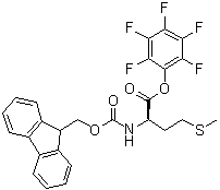 N-[(9H-Fluoren-9-ylmethoxy)carbonyl]-D-methionine pentafluorophenyl ester molecular structure (CAS 210473-10-2)