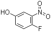 4-氟-3-硝基苯酚分子结构 (CAS 2105-96-6)
