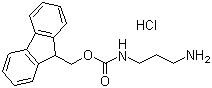 N-Fmoc-1,3-propanediamine hydrochloride molecular structure (CAS 210767-37-6)