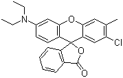 2'-Chloro-6'-(diethylamino)-3'-methylfluoran molecular structure (CAS 21121-62-0)