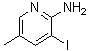 3-Iodo-5-methyl-2-pyridinamine molecular structure (CAS 211308-79-1)