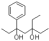 3-Ethyl-5-phenyl-3,5-heptanediol molecular structure (CAS 21133-82-4)