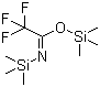 N,O-Bis(trimethylsilyl)trifluoroacetamide molecular structure (CAS 21149-38-2)