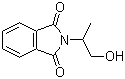 structure of CAS# 211501-36-9, 2-Phthalimido-1-propanol;2-(2-Hydroxy-1-methylethyl)-1H-isoindole-1,3(2H)-dione