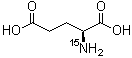 结构式 CAS# 21160-87-2, <sup>15</sup>N-L-谷氨酸