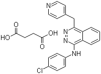 Vatalanib succinate molecular structure (CAS 212142-18-2)