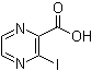 3-Iodo-2-pyrazinecarboxylic acid molecular structure (CAS 212471-40-4)