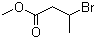 Methyl 3-bromobutyrate molecular structure (CAS 21249-59-2)