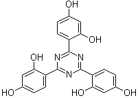 2,4,6-Tri(2,4-dihydroxyphenyl)-1,3,5-triazine molecular structure (CAS 2125-23-7)