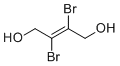 structure of CAS# 21285-46-1, trans-2,3-Dibromo-2-butene-1,4-diol;(E)-2,3-dibromobut-2-ene-1,4-diol