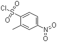 structure of CAS# 21320-90-1, 2-Methyl-4-nitrobenzenesulfonyl chloride;5-Nitrotoluene-2-sulphonyl chloride