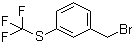 3-(Trifluoromethylsulfanyl)benzyl bromide molecular structure (CAS 213203-84-0)