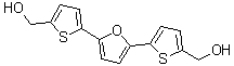 structure of CAS# 213261-59-7, 5,5'-(2,5-Furandiyl)bis-2-thiophenemethanol;NSC 652287