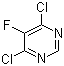 structure of CAS# 213265-83-9, 4,6-Dichloro-5-fluoropyrimidine