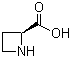 structure of CAS# 2133-34-8, (S)-(-)-2-Azetidinecarboxylic acid;L-2-Azetidinecarboxylic acid
