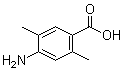 4-Amino-2,5-dimethylbenzoic acid molecular structure (CAS 21339-73-1)
