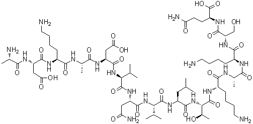 甲状旁腺激素 70-84分子结构 (CAS 213533-86-9)