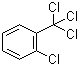 2-氯三氯甲苯分子结构 (CAS 2136-89-2)