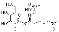 Glucoraphanin molecular structure (CAS 21414-41-5)