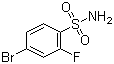 structure of CAS# 214210-30-7, 4-Bromo-2-fluorobenzenesulfonamide