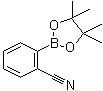 2-氰基苯基硼酸频哪醇酯分子结构 (CAS 214360-48-2)