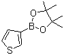 Thiophene-3-boronic acid pinacol ester molecular structure (CAS 214360-70-0)