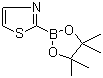 Thiazole-2-boronic acid pinacol ester molecular structure (CAS 214360-88-0)