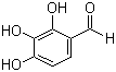 structure of CAS# 2144-08-3, 2,3,4-Trihydroxybenzaldehyde;Pyrogallolaldehyde