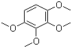 structure of CAS# 21450-56-6, 1,2,3,4-Tetramethoxybenzene