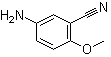 3-Cyano-4-methoxyaniline molecular structure (CAS 214623-57-1)