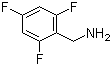structure of CAS# 214759-21-4, 2,4,6-Trifluorobenzylamine;(2,4,6-Trifluorophenyl)methanamine