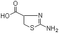 结构式 CAS# 2150-55-2, 2-氨基噻唑啉-4-羧酸