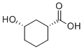 (1r,3s)-3-Hydroxycyclohexane-1-carboxylic acid molecular structure (CAS 21531-44-2)
