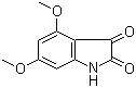 4,6-Dimethoxy-2,3-dioxoindoline molecular structure (CAS 21544-81-0)