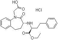 Benazepril hydrochloride molecular structure (CAS 215447-90-8)