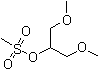 1,3-Dimethoxy-2-propanol methanesulfonate molecular structure (CAS 215453-88-6)